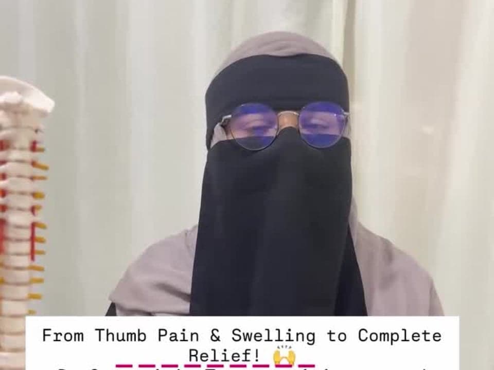 Video thumbnail: Hand pain and swelling: patient feedback